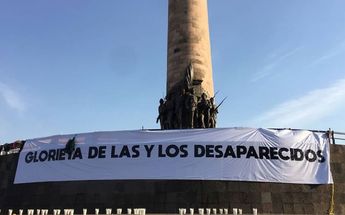 Glorieta de las y los Desaparecidos / Cortesía Facebook Glorieta de las y los Desaparecidos