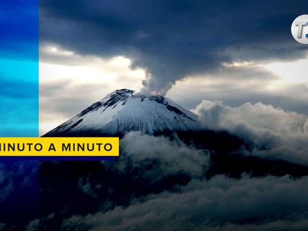 Vista panorámica del volcán Popocatépetl | Andrés Lobato
