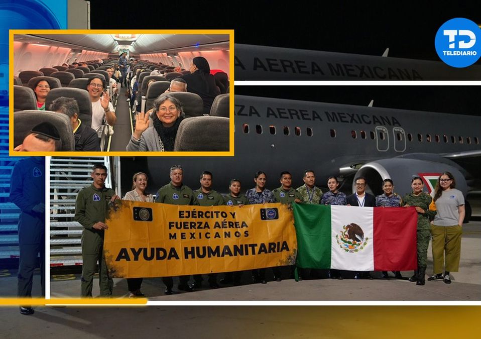 Llega primer vuelo con mexicanos rescatados de Israel | Antonio Texta