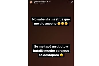 Mariana Rodríguez comparte que presentó mastitis │ Instagram.