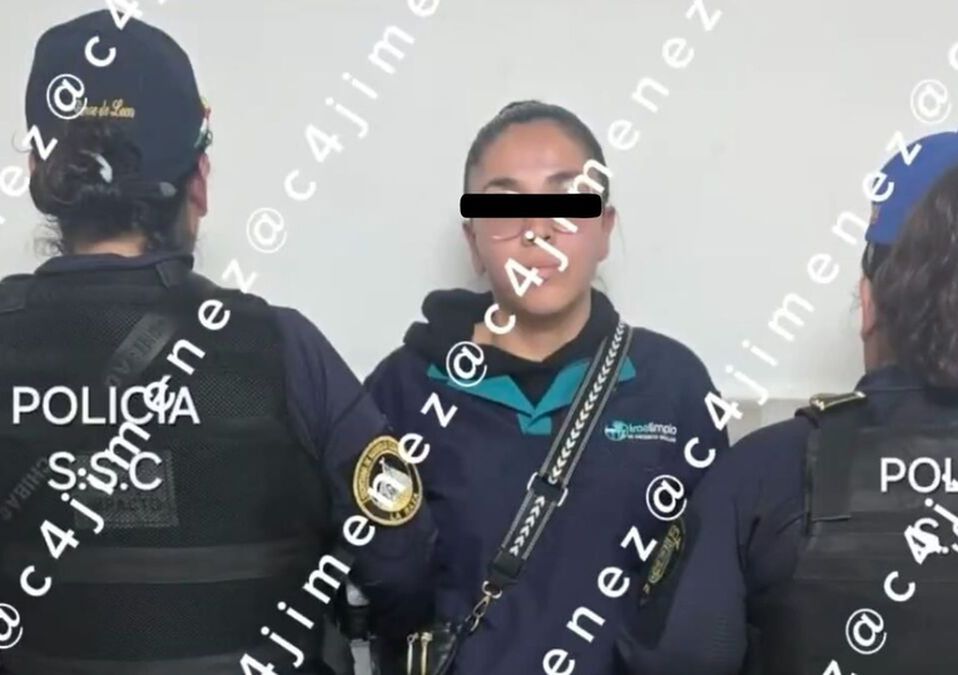 Las autoridades de la Ciudad de México le prohibieron a la mujer que se acercara a la pequeñita. / Carlos Jiménez