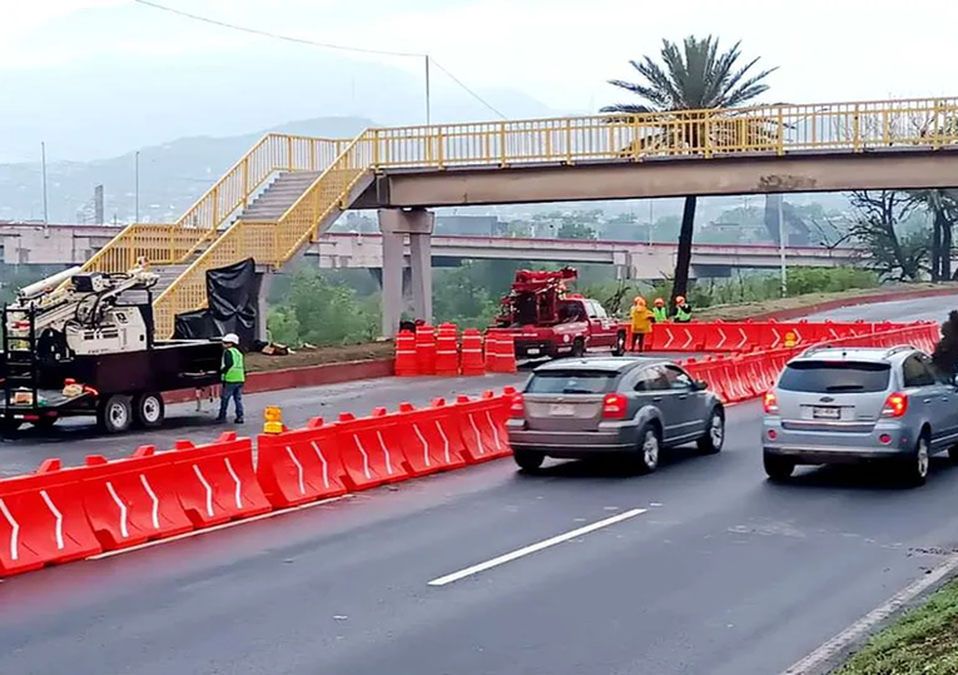 Estos son los cierres viales por la construcción de la Línea 4 del Metro en Nuevo León
