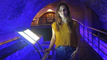 Berenice Vidal, gerente del Centro Histórico de Puebla | Melanie Torres
