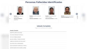 Si una persona reconoce a un familiar en el listado, puede iniciar un proceso formal para su identificación y eventual entrega del cuerpo | FGE Puebla