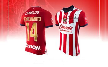 Jersey de Chivas edición especial del Chicharito autografiado / Especial
