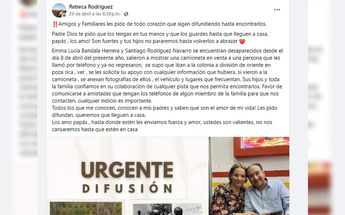 Desaparece pareja al ir a Veracruz | Facebook