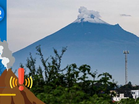 Actividad del Popocatépetl 11 de septiembre de 2024 / Es Imagen