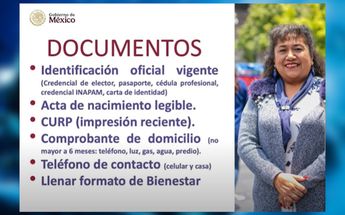 Para solicitar la pensión, tendrás que firmar una solicitud en el módulo de Bienestar | Claudia Sheinbaum