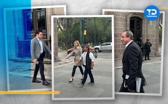 Funcionarios llegan al Palacio de Gobierno | Pedro Delgado