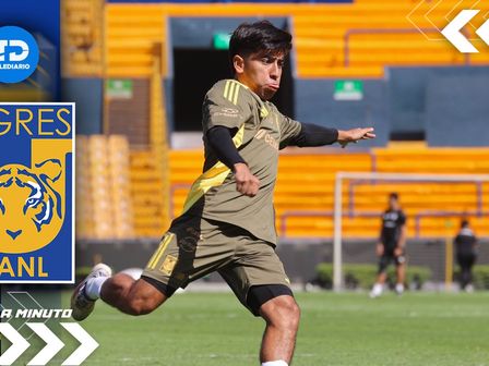 'Chicha' Sánchez continúa acumulando minutos con los Tigres / @TigresOficial