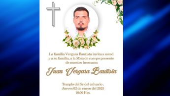 La familia de la alcaldesa de Petlancingo compartió una esquela para confirmar el fallecimiento de Carlos Vergara Bautista | Especial