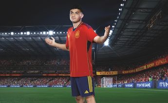 Uniforme de local de España para Qatar / Twitter @SEFutbol