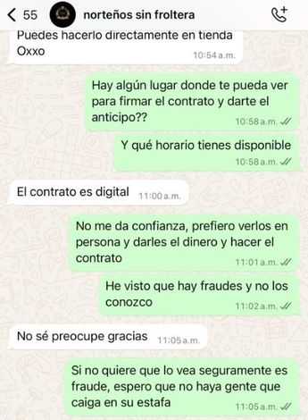 Norteños Sin Fronteras ofrece precios atractivos de sus servicios para atraer clientes. | Especial