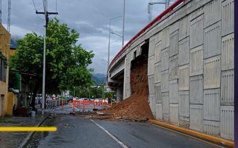 Derrumbe en Morones Prieto