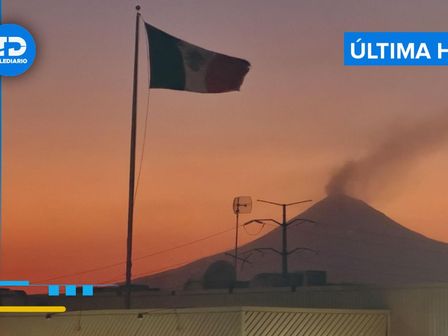 El semáforo de alerta volcánica del Popocatépetl está en Amarillo Fase 2 HOY 17 de marzo 2025 / Andrés Lobato