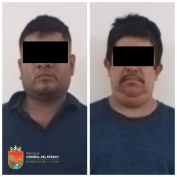Detenidos por secuestro de trabajadores en Chiapas/ Especial
