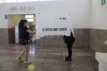Los saltillenes acudieron a votar desde tempranas horas.