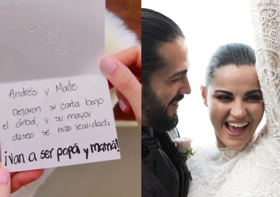 Maite Perroni anuncia que espera su primer hijo junto a su esposo Andrés Tovar