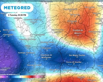 El frente frío número 37 y su masa de aire polar-ártico refrescarán dejando temperaturas por debajo de lo normal / Meteored
