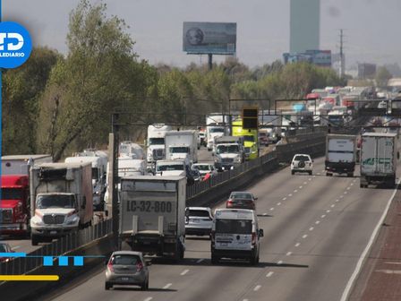 La autopista México-Puebla cuenta con tres casetas de cobro: San Marcos, Chalco y San Martín. | Agencia Es Imagen