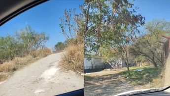 Este sería el supuesto terreno baldío al que llegaron en Escobedo. | Especial