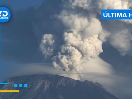 El semáforo de alerta volcánica del Popocatépetl está en Amarillo Fase 2 HOY 22 de diciembre de 2024 / Cuartoscuro