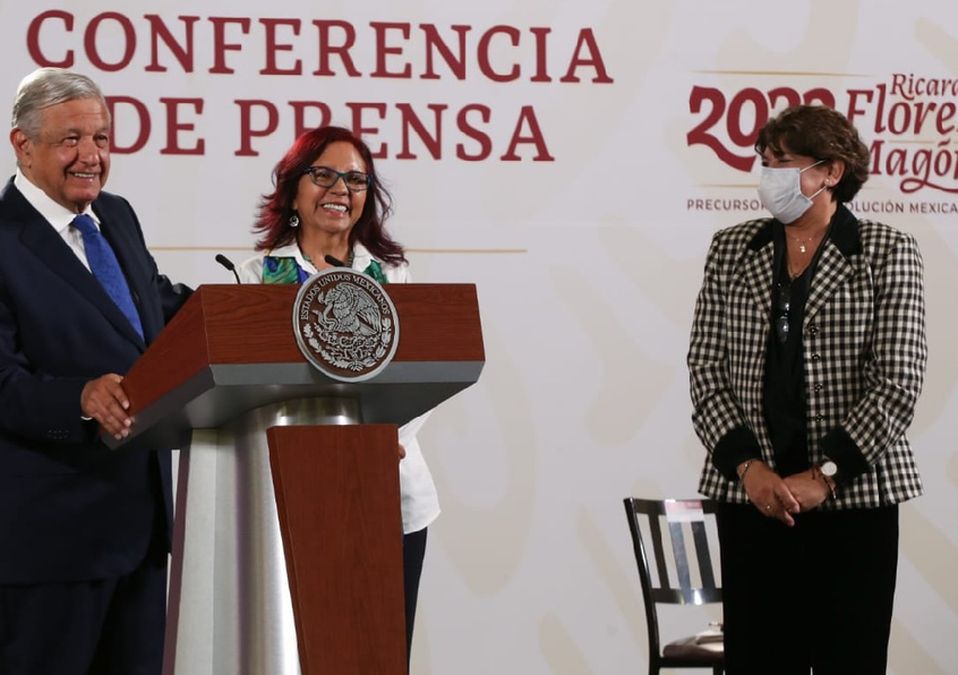 Delfina Gómez deja la SEP, Leticia Ramírez será la nueva titular. | Araceli López