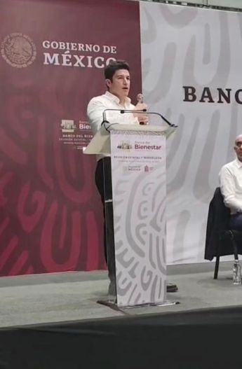 El gobernador agradeció al presidente otros apoyos a proyectos prioritarios en materia de salud, inversión extranjera y seguridad. | Mayte Villasana
