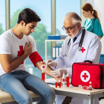La Cruz Roja Mexicana atiende a miles de personas todos los días en el país.