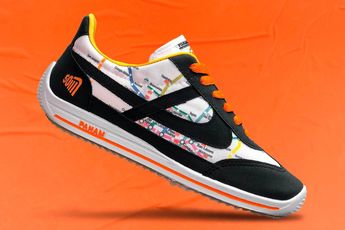 Tenis conmemorativos por el 50 aniversario del Metro capitalino / Twitter: @PanamOficial