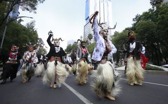Pueblos afromexicanos e indígenas realizan caminata /Juan Carlos Bautista