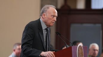 Alejando Gertz Manero, fiscal general de la República, en la conferencia matutina