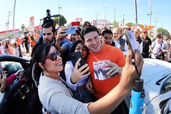 Samuel García visitó la Comarca Lagunera y viajó a Guadalajara. | Roberto Alanís