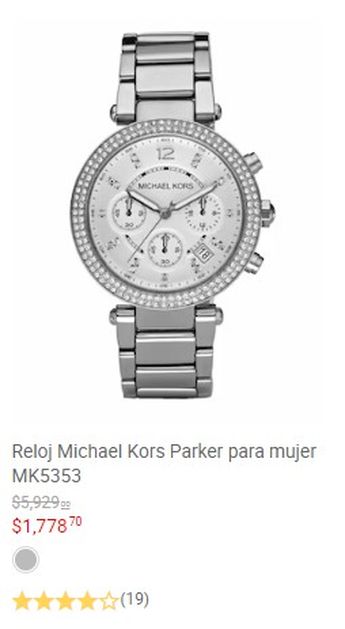 Reloj Michael Kors | Especial