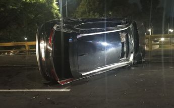 Camioneta provocó una carambola en la alcaldía Azcapotzalco / Cortesía