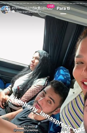 Kimberly y su esposo tras pelea