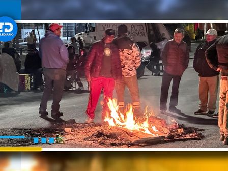 Las principales vialidades de Ecatepec, que conectan con la Ciudad de México, se encuentran bloqueadas por el SUTEYM | Juan Camacho