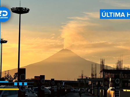 El semáforo de alerta volcánica del Popocatépetl está en Amarillo Fase 2 HOY 4 de febrero 2025 / Andrés Lobato