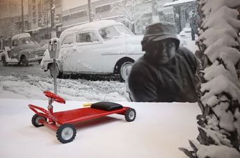 Nevadas antiguas en Monterrey. | Especial