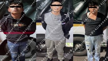 SSC detuvo a tres sujetos por el homicidio de 'El Chico'. | C4 Jiménez
