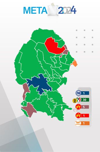Así quedó repartido el nuevo mapa electoral del estado de Coahuila tras las elecciones del 2024