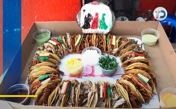 Rosca de Reyes con tacos en Puebla | Taquería Viviana
