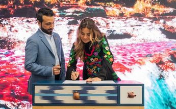 Vin Menon y Martha Sáenz