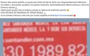 Esto fue lo que publicaron en redes sociales. | Especial