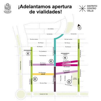 Modificación de vialidad en obras de San Pedro | Cortesía