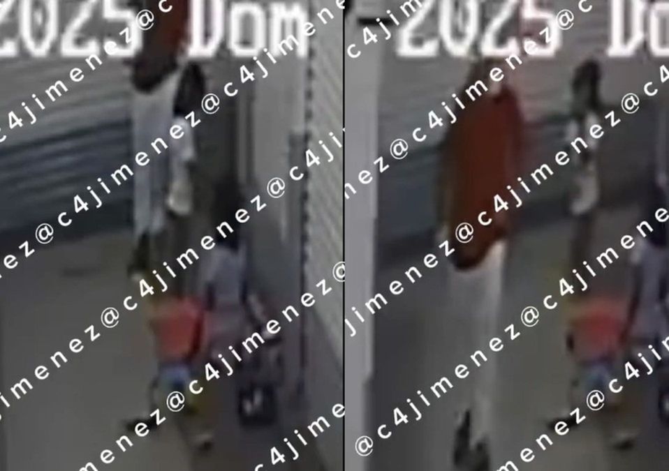 Hombre traía puesto un cubrebocas para evitar ser identificado tras acosar a las niñas | X: @c4jimenez