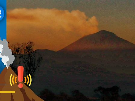 El semáforo de alerta volcánica del Popocatépetl está en Amarillo Fase 2 HOY 15 de diciembre de 2024 / Andrés Lobato
