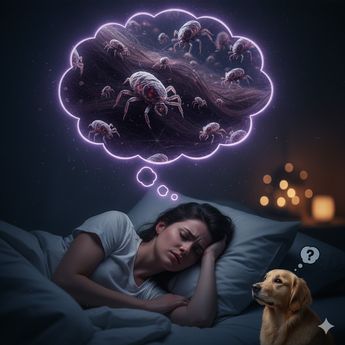 Psicológicamente, los piojos simbolizan problemas, preocupaciones o personas que te están "chupando" la energía mental. (Gemini)