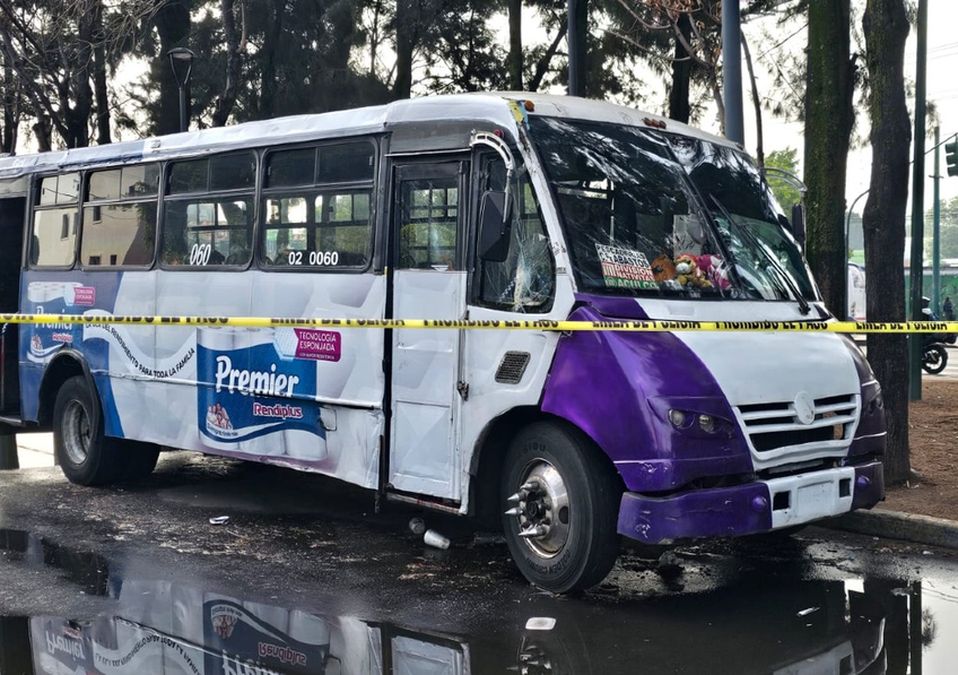 Según autoridades, al momento del ataque, presuntamente no se encontraban pasajeros dentro de la unidad de transporte público | Luis Alfaro