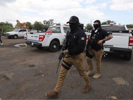 Elementos de la Fiscalía de Jalisco durante el simulacro de bloqueos en la entidad. |  Coordinación de Seguridad de Jalisco